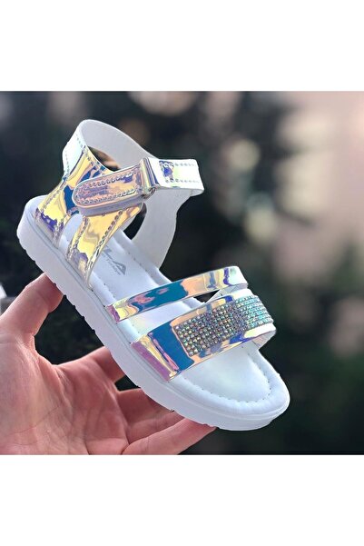 Pandalina Dívčí sandály Hologram Stone Sandály Phylon (light) Sandály s měkkou podrážkou