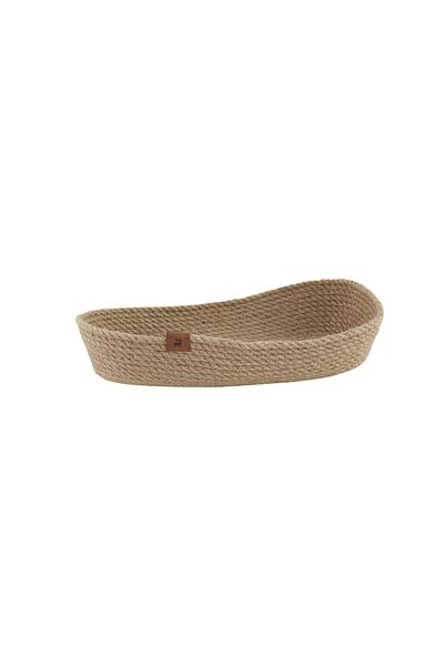 Karaca Home Alba Jute Oval Decorative Plate 37 cm