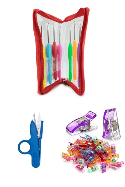 Kayıran terzi malzemeleri EV TİPİ DİKİŞ MAKİNASI (ÇANTALI TIĞ SETİ+MAKAS+MANDAL)