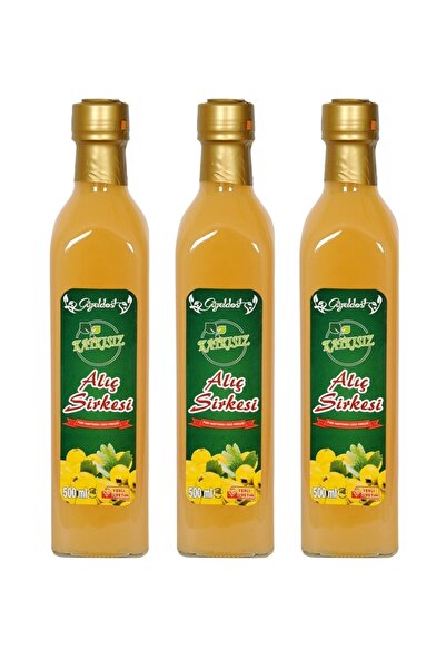 Güzeldost Alıç Sirkesi %100 Katkısız 3'lü Set (Doğal Fermente)