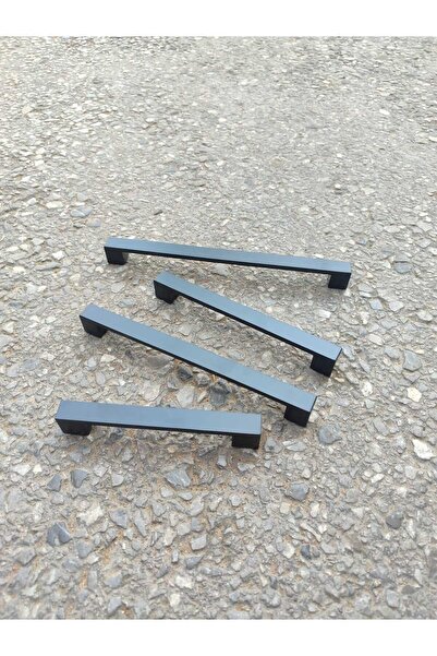 ARON (1 ADET) Yakut 160 Lüx ( Mat Antrasit ) Kulp Tv Ünite Konsol Şifonyer Mutfak Dolap Kapak Kulpu 160mm