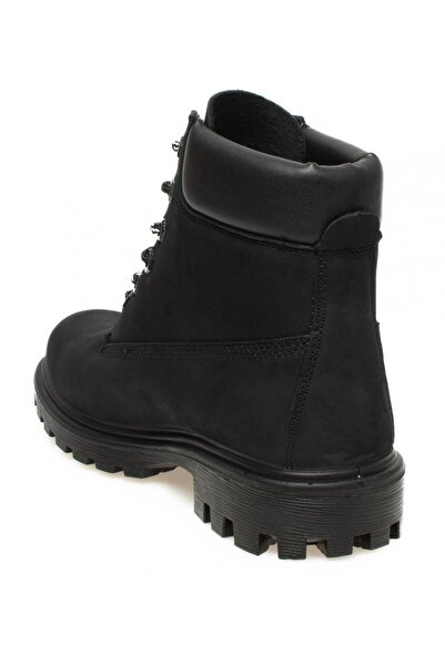 Scooter 7108G Deri Trend Siyah Kadın Bot