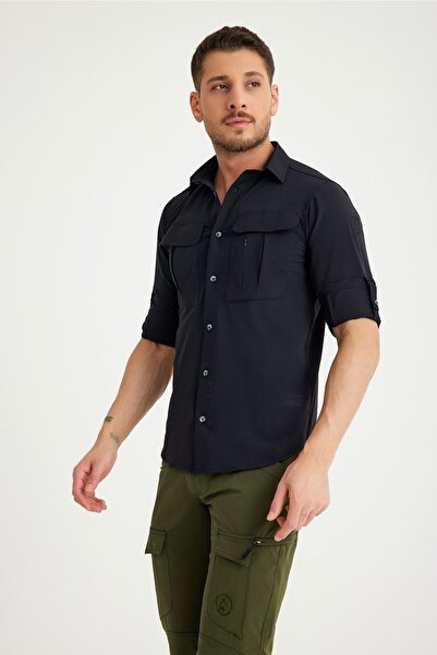 Q Steinbock Q&Steinbock Hercules Erkek Outdoor Gömlek