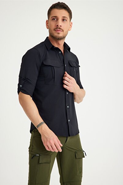 Q Steinbock Q&Steinbock Hercules Erkek Outdoor Gömlek