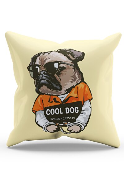 Moud's Husă de pernă de piele de căprioară, imprimată pe două fețe, cu model ...