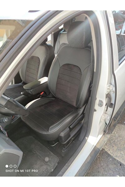 AKINCI طماق Dacia Duster 2018-2021 من الجلد الأسود - متطابق مع رقم 2+1