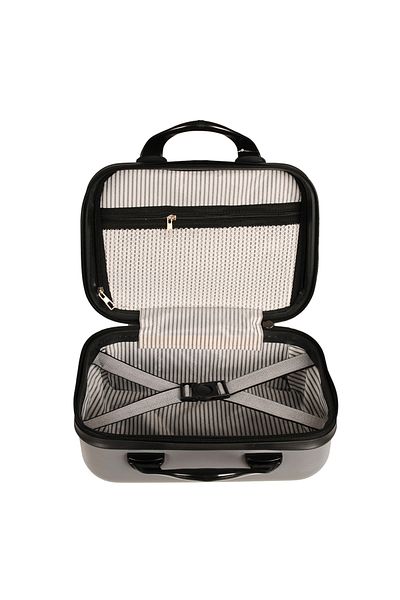 Moda Çanta Hand Suitcase Makeup-05 Abs Unbreakable Makeup Bag