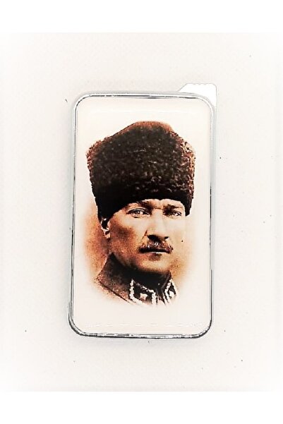 ATA TANITIM I Pod Manyetolu Gazlı Çakmak. Renkli Kalpaklı Atatürk Resimli. Ar...