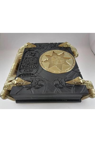TuransoyCraft Amon Ra'nın Ölüler Kitabı Eski Antik Mısır (SERT PLASTİKTİR - 24x27CM)