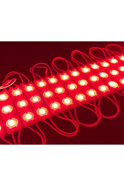 ERBAY 10 Adet 1.5 Watt Modül Led 2835 Mercekli Beyaz-Gün Işığı-Mavi-Kırmızı-Amber