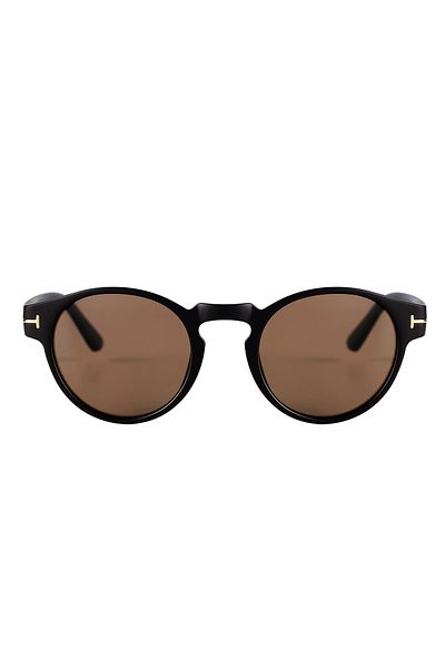 EYE OF HORUS Eoh1066 C3 Matte Brown Unisex Sunglasses