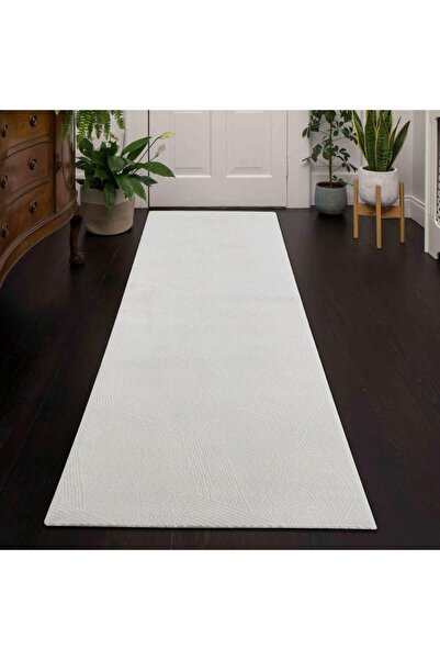 KARAR HALI Karar Halı Yolluk RAHAT KLASİK 4581A BEYAZ