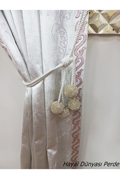 Hayal Dünyası Perde Aksesuarlar Özel Yapım Perde Toplayıcı Ahşap Üzeri Şerit ...