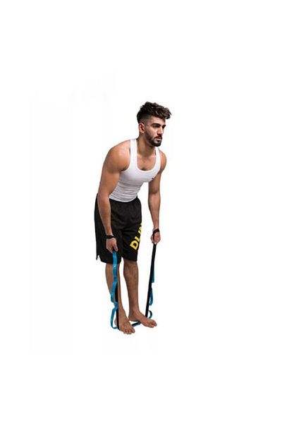 KEMSAD Yoga Strap Fitness Pilates Belt Ballet Stretch 8-10-12-14 with Loop