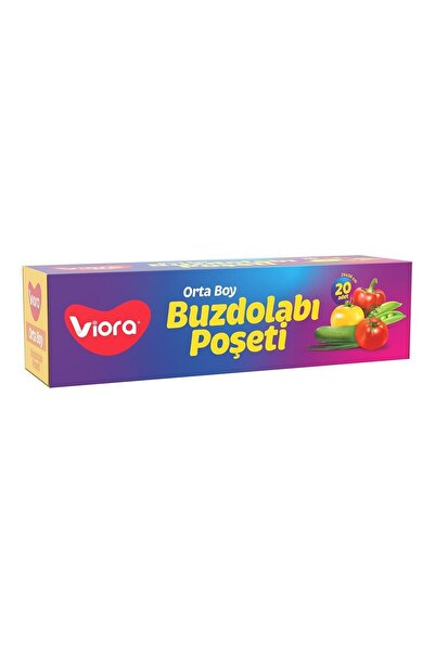 viora 4 Paket Buzdolabı Poşeti 2 Paket Kilitli Poşet Dev Kampanya 6 Al 4 Öde