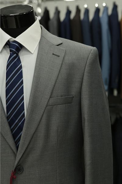 MASSARO Darkesim suit Cravat