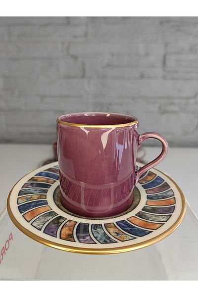 ALANYA HOME DECOR LUXURIOUS GOLD COFFEE CUP SET 12 PRC FOR 6 PERSONS