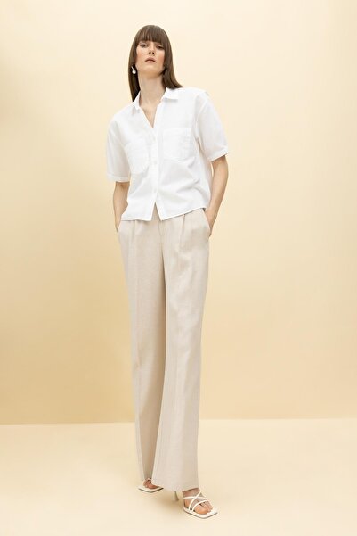 DeFacto Πουκάμισο με κοντό μανίκι με γιακά πουκάμισο με χαλαρή εφαρμογή