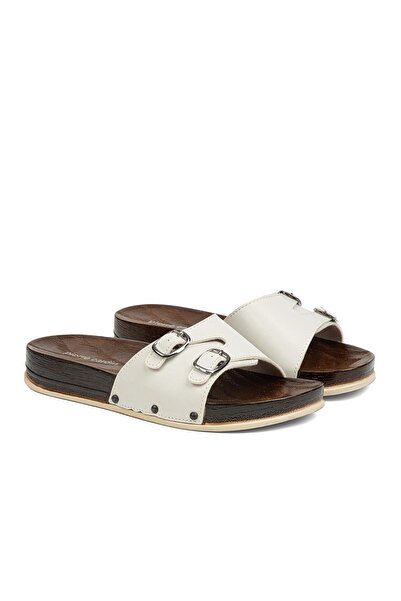 Pierre Cardin ®| PC-7025-Cream - Women's Slippers