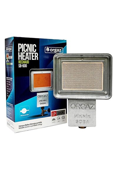 Orgaz Sb600 Dedantörlü Kamp Piknik Tüp Sobası Dar Çember