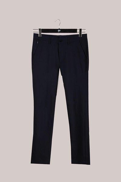 İgs MEN'S DARK BLUE DYNAMICFIT STD TROUSERS