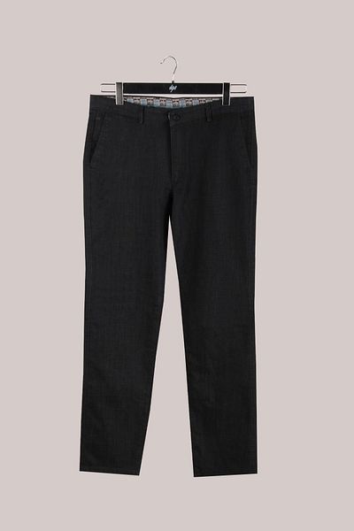 İgs MEN'S BLACK REGULARFIT / COMFORTABLE FIT STD PANT