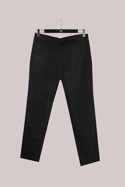 İgs MEN'S BLACK REGULARFIT / COMFORTABLE FIT STD PANT