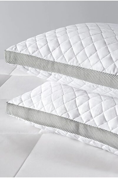 İzgi Concept Premium Air Flow Air Conditioned Pillow 50X70 100% Hcs Silicone Filled Quilted 1 Piece