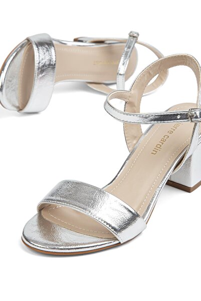 Pierre Cardin ®| PC-51863-3822 Silver Crisp - Women's Heeled Shoes