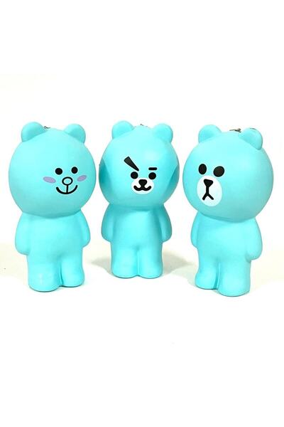 Onas PENTRU PEN SILICON CU MODEL DE ursuleț - TURCOAZ (1 BUC. VA FI EXPEDIAT)