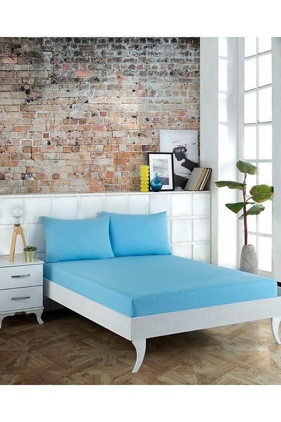 Softplus Set cearșaf dublu elastic (fit).