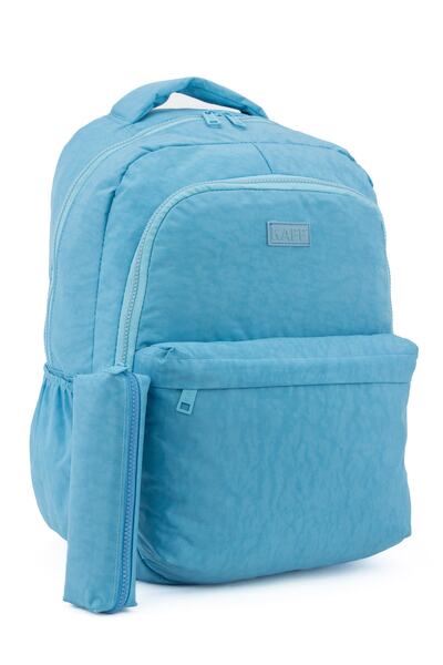 DİNGABAGS Unisex Turcoaz 01102-SET Rucsac de școală cu mai multe compartiment...