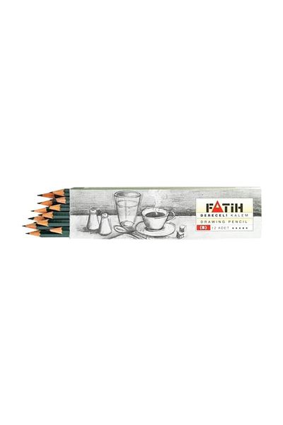 Fatih B 12 Pieces Pencil Graduated Set