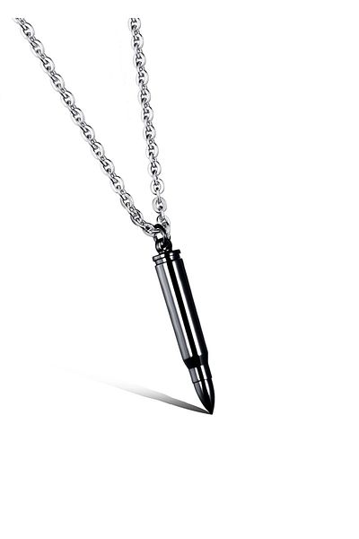 Lee Cooper Lc.n.01178.350 55 Cm Steel Men's Necklace