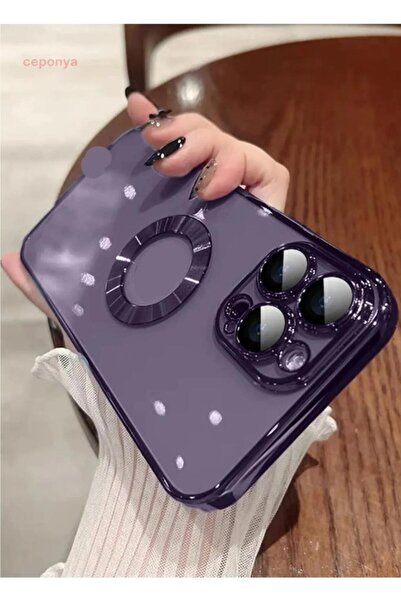 zore حافظة آيفون 14 برو متوافقة مع الزوايا، غطاء فاخر من السيليكون لحماية الك...