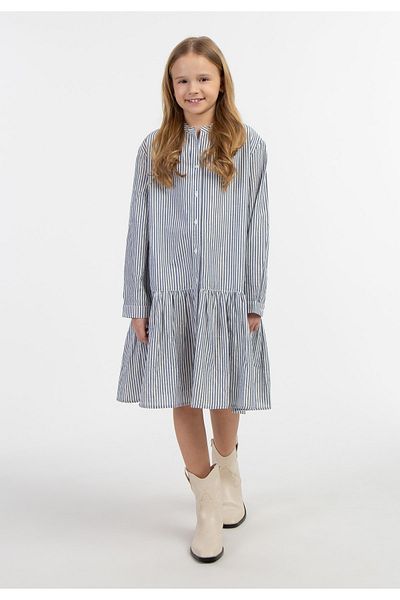 Dreimaster Mädchen Langarmkleid mimo