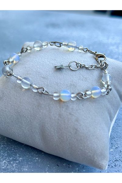 EfsunluTAŞ Opal Natural Stone Bracelet