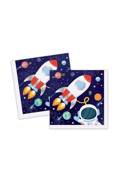 aşkın concept Astronaut Fun 20's Party Napkin