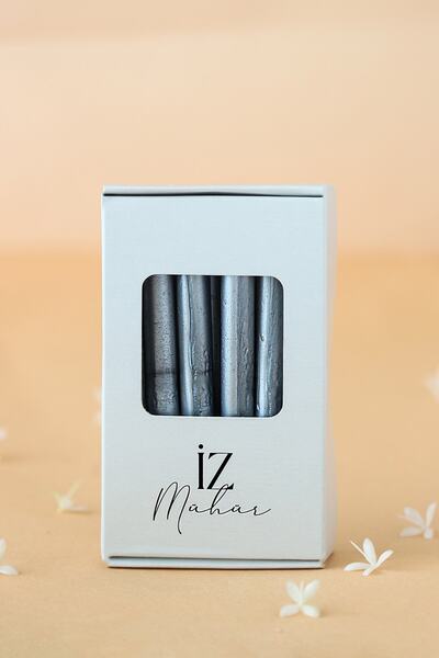 İzMühür Silver Wax Seal (12 Sticks)