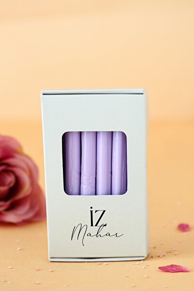 İzMühür شمع ختم أرجواني (12 عصا)