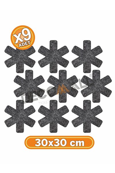 DECOMALL 9 lı Set Tava Tencere Ve Bor Cam Koruyucu Çizdirmez Keçe 30x30