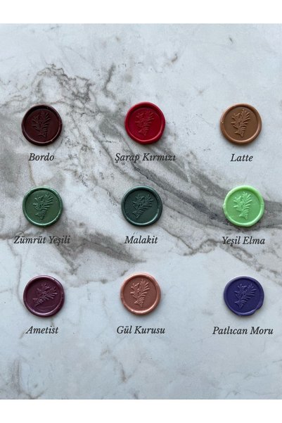 İzMühür Fairy Powder Wax Seal (12 Sticks)