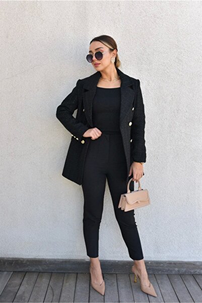 Tülay Butik Önü Flatolu Dar Paça Pantolon