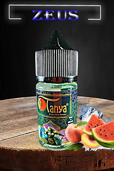 Tanya ZEUS (KARPUZ,ŞEFTALİ,BUZ) Aroma 30 ML 3m Merck 80vg/20pg Premium