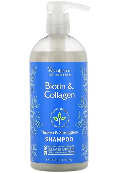 Renpure شامبو بيوتين وكولاجين لتكثيف الشعر 710 مل