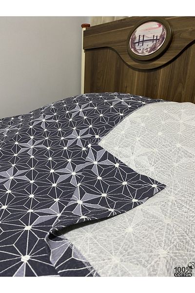 Renk Tekstil Patterned Summer Pique Blanket Single 100% Cotton