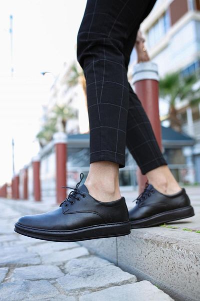 Paolo Zaccardi P001 Lace-Up High Thick Orthopedic Sole Men's Sneakers Classic Shoes