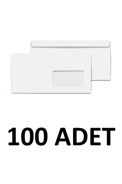 Oyal 100 штук силіконових дипломатичних білих конвертів 90 г з віконцем