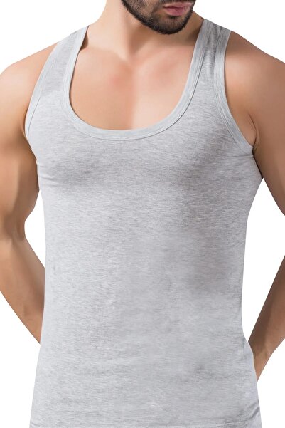 LÜXDRM 4 Pieces, 100% Cotton, Combed Cotton Fabric, Men's Undershirt