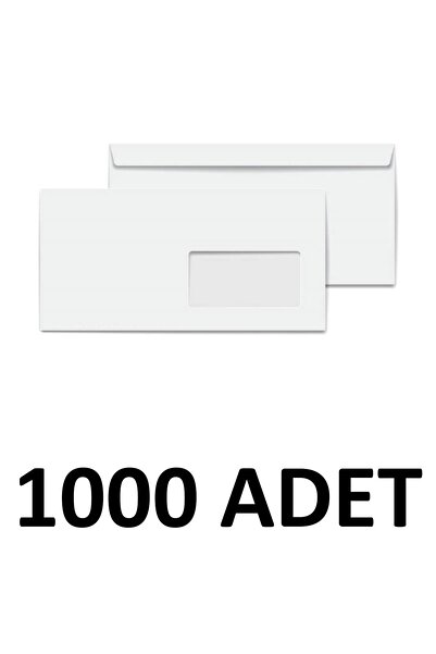 Oyal 1000 штук силіконових дипломатичних білих конвертів 90 г з віконцем